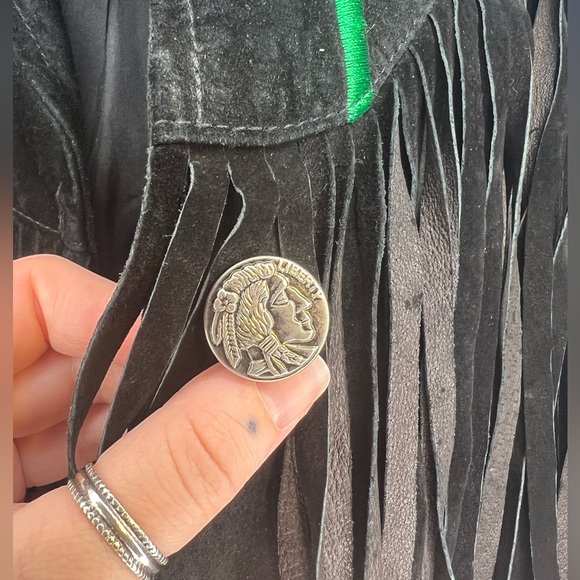 Vintage Lew Magram Beaded Leather Jacket - Picture 2 of 6